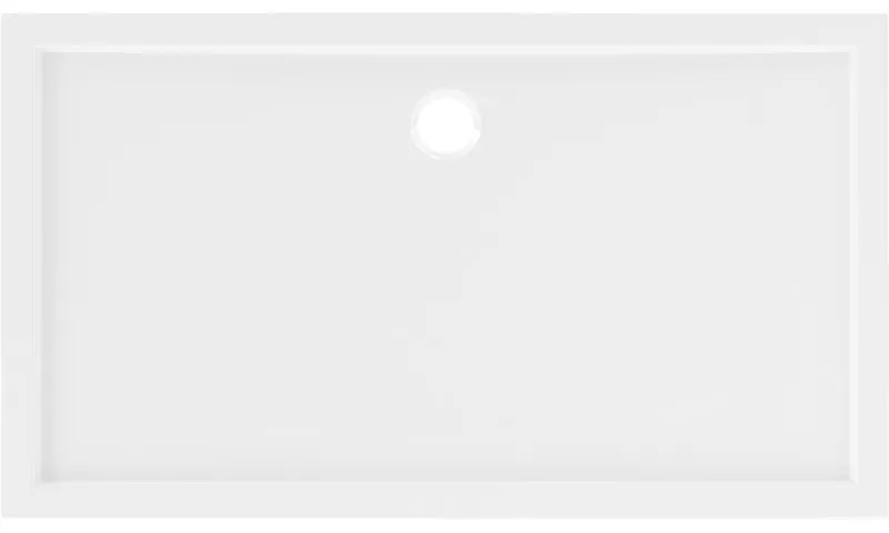 Mexen, Mexen Flow obdĺžniková sprchová vanička slim 70 x 150 cm, biely lesk - 46R107015