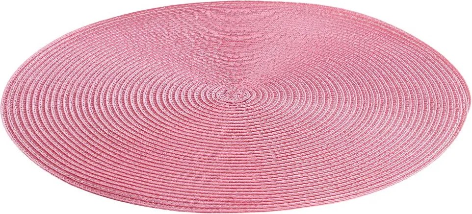 AMBIENTE Prestieranie guľaté 38 cm - sv. ružová