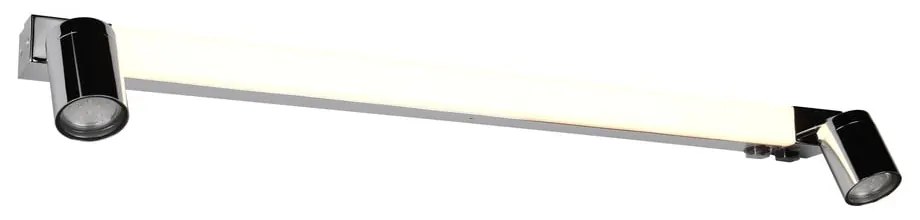 LED nástenné svietidlo v lesklo striebornej farbe Enrico – Trio