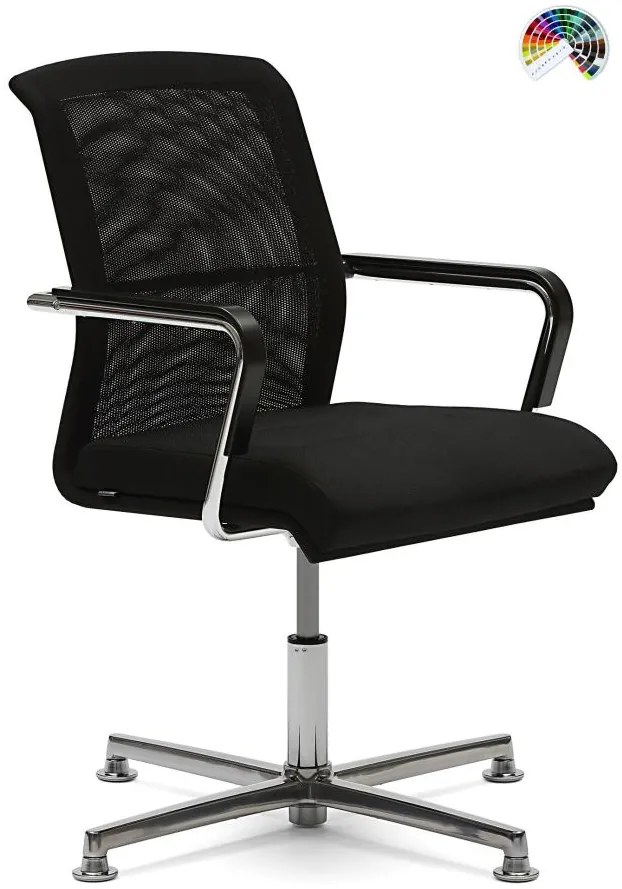 FORMDESIGN Konferenčné kancelárske kreslo CORSO UNA GRAND čalúnenie ELEGANCE koža