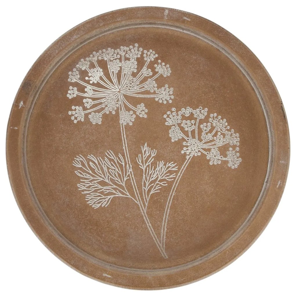 Drevený servírovací podnos Lyle, (fi) 38 cm