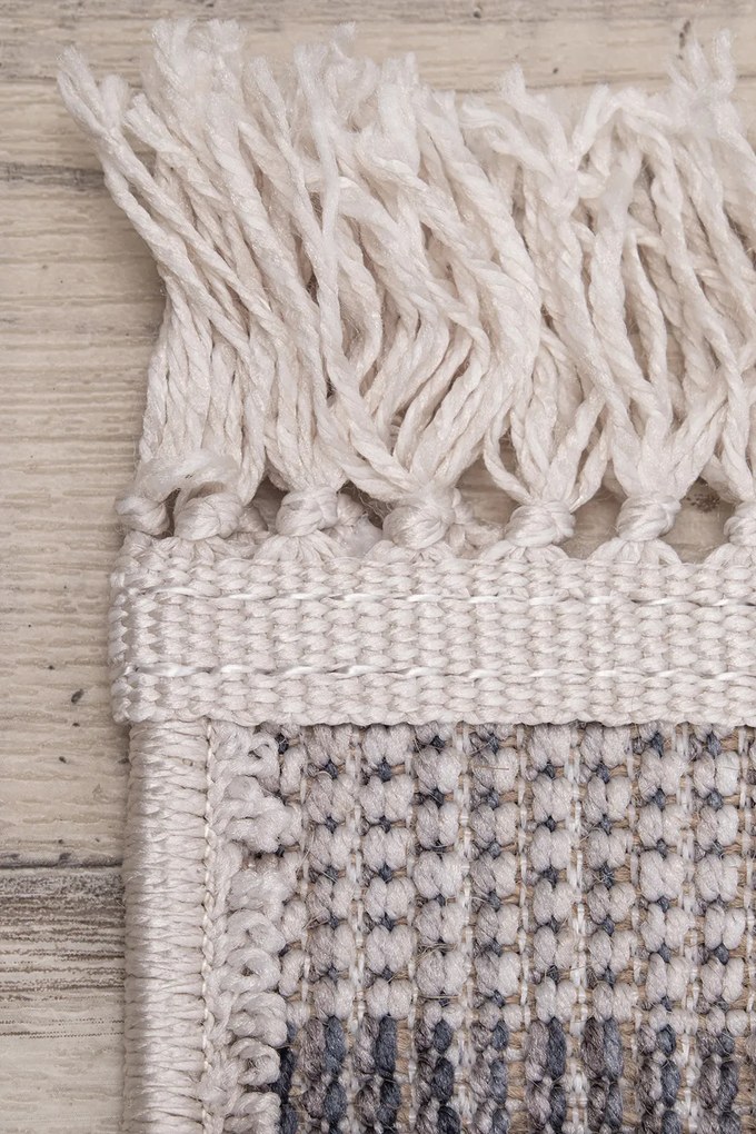 Koberec Benita 092A BLUE/CREAM rozmery koberec: 60x100 cm
