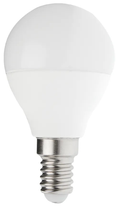LED žiarovka E14 studená 5500k 5w 400 lm