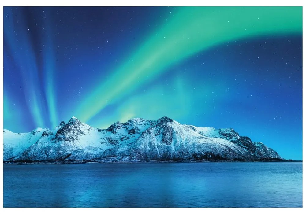 Samolepiaca fototapeta arktická polárna žiara