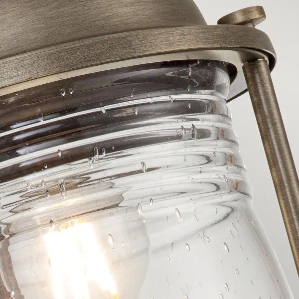 Kichler KL-ASHLANDBAY3-M-BU -Vonkajšia lampa ASHLANDBAY 1xE27/60W/230V IP44 bronzová