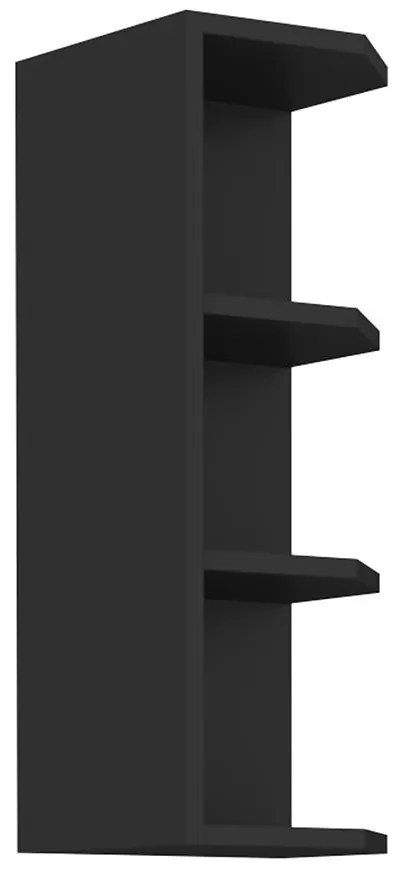 Kuchynská skrinka Siena/Monza/Arona čierna mat 30g-72 Zak