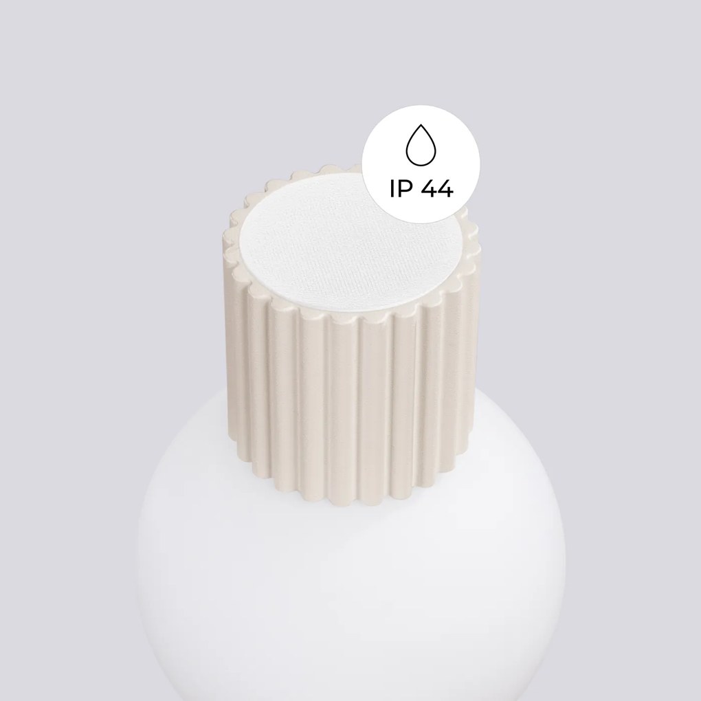 Nástenné svietidlo Halo, 1x biele sklenené tienidlo, be