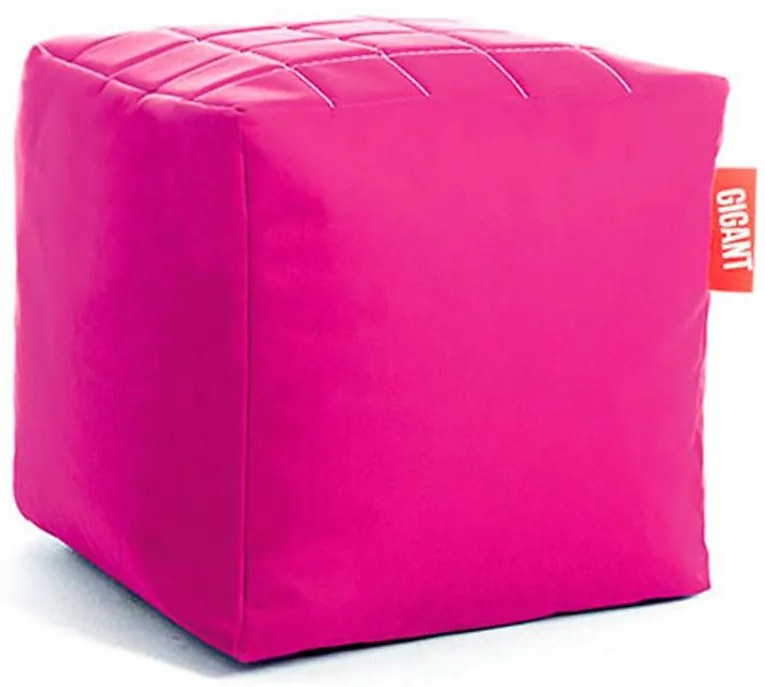 Sedací vak taburetka Kodura ružový