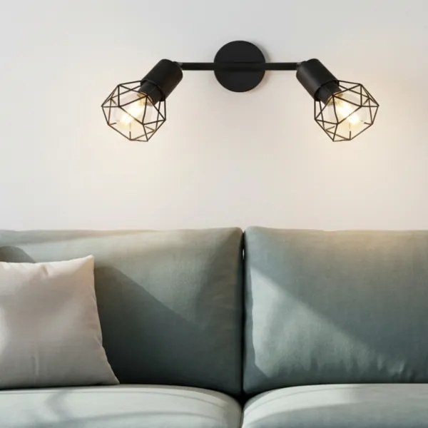 Brilagi - Bodové svietidlo CAGE 2xE14/40W/230V