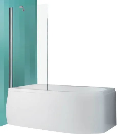 Roltechnik zástena vaňová PXV1 700 brillant/transparent