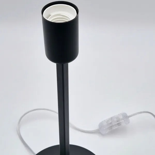 Stolná lampa ASTRID 1xE27/60W/230V matná čierna