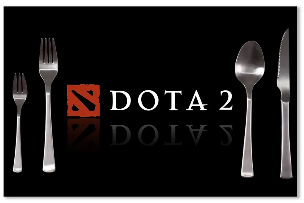 Sablio Prestieranie DOTA 2 Čierna: 40x30cm