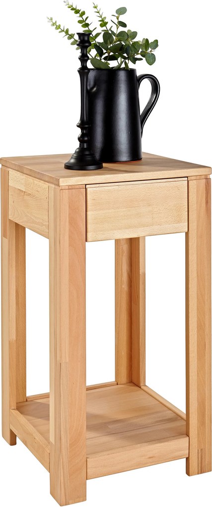 XXXLutz PRÍRUČNÝ STOLÍK, jadrový buk, farba buka Linea Natura - Stolíky do obývačky - 002748005306