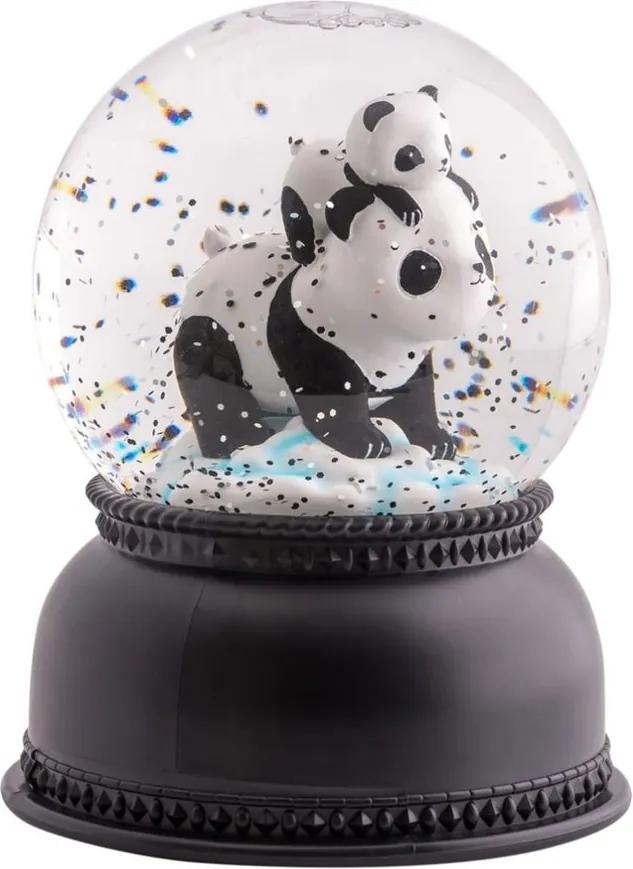 lovel.sk Lampička snehová guľa panda