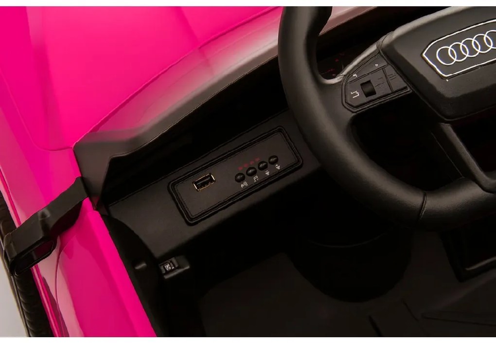 Elektrické autíčko Audi RS Q8 ružové