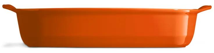 Emile Henry veľký pekáč 42,5 x 28 cm, oranžový Toscane, 769654