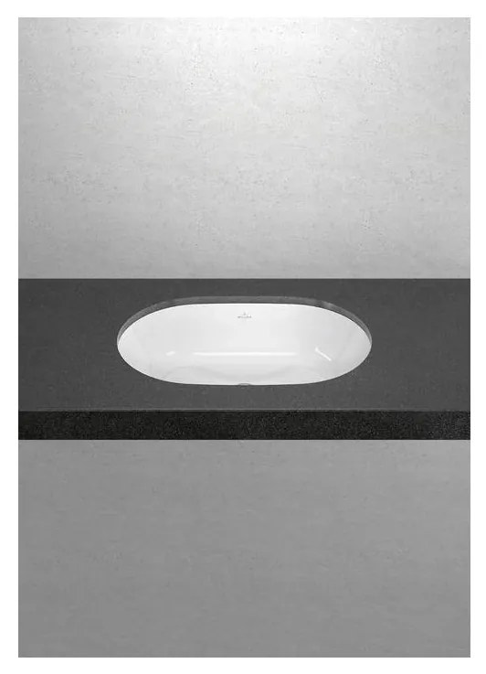 Villeroy & Boch ARCHITECTURA - Zápustné umývadlo 570x375 mm, s prepadom, biela alpin 5A766001