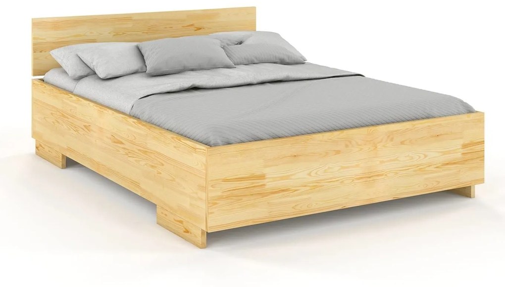Manželská posteľ 180 cm Naturlig Larsos High (borovica). Vlastná spoľahlivá doprava až k Vám domov. 800097
