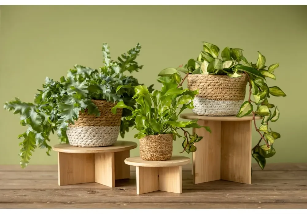 Bambusový stojan na kvety ø 18 cm – Esschert Design