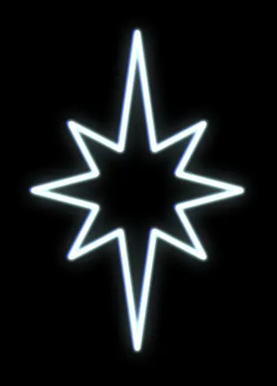 DECOLED Sada LED svetiel pre vianočné stromčeky vysoké 21-23 m, teplá biela s ľadovo bielymi dekormi DZ141S3