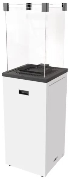 Ohrievač na záhradu Patio Slim White