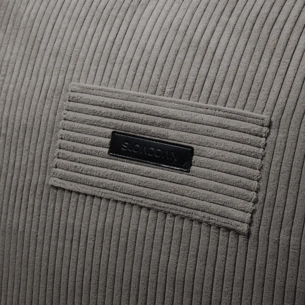 Menčestrový sedací vak v horčicovej farbe Sofa Snug – SLOWDOWN