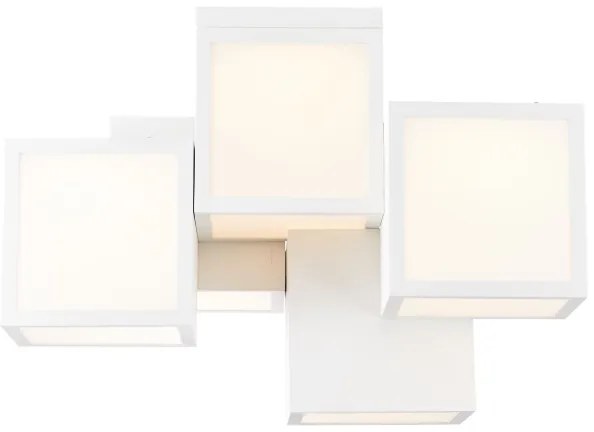 Brilliant - LED Stropné svietidlo CUBIX 5xLED/7,6W/230V 3000K biela