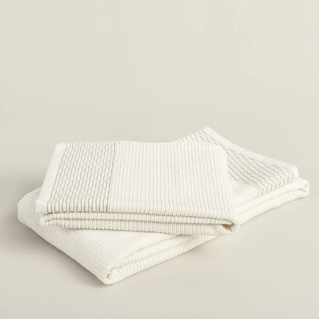 Uterák Ripple 50x90 cm ivory