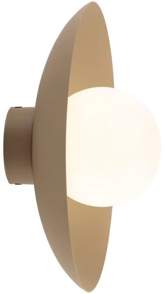 Nástenné svietidlo SLATE 1xG9/8W/230V pr. 28 cm béžová