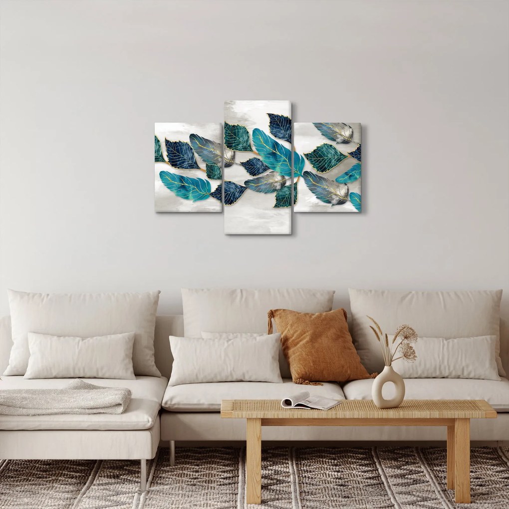 Obraz - Ilustrácie peria (90x60 cm)