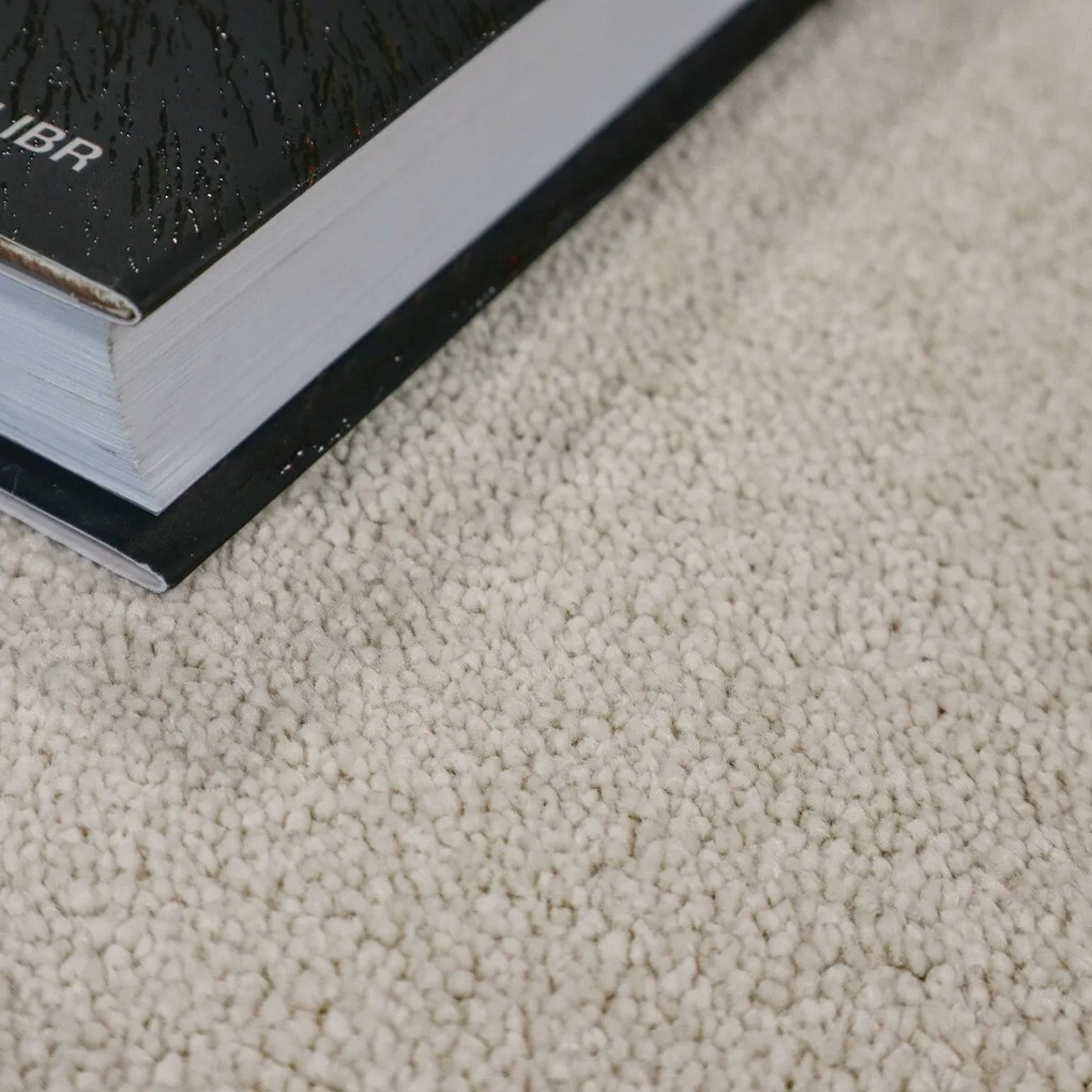 Kusový koberec Royal Lux 03 krémový, 200x400, biela, obývacia izba, AladinWorld Expres