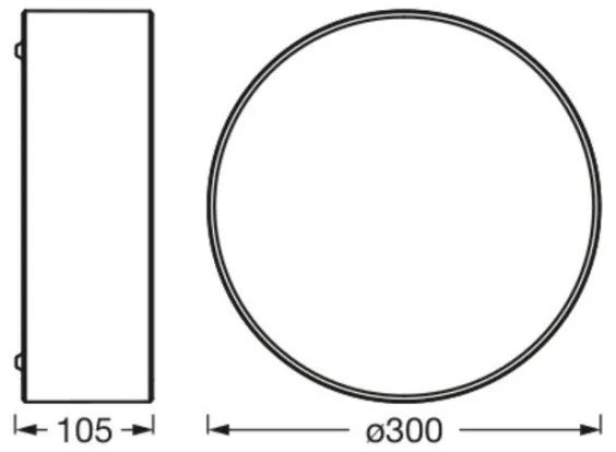Ledvance - Stropné svietidlo ORBIS PARIS 1xE27/25W/230V krémová