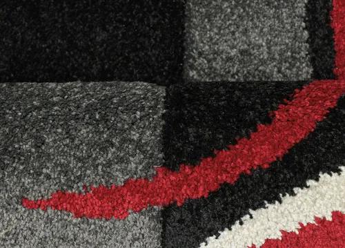 Koberce Breno Kusový koberec PORTLAND 3064/PH2V, viacfarebná,67 x 120 cm