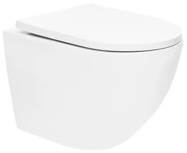 Wc s doskou softclose závesné SAT biele vírové SAT67010RTORP