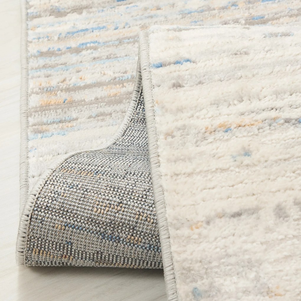 TA Koberec G501B BIELA/D_MODRÁ PORTLAND HIL Rozmer: 140x200 cm