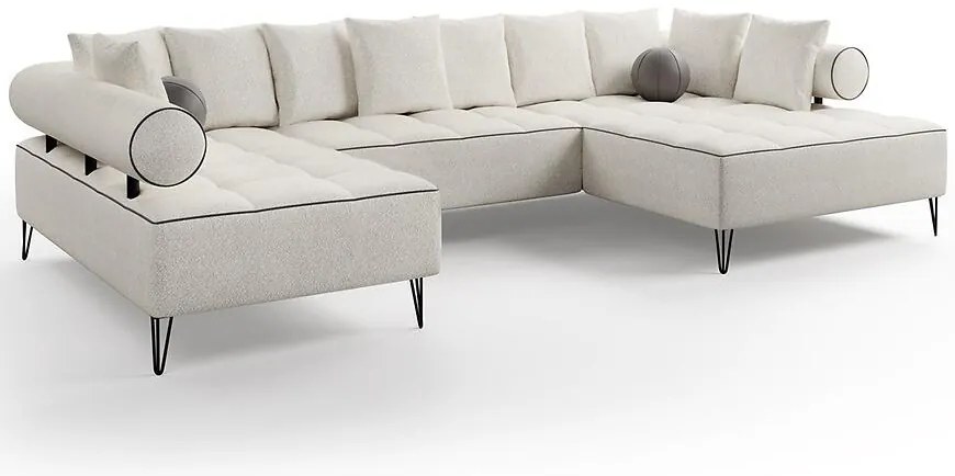 Rohová sedacia súprava Vivienne U pravý Lambi 08