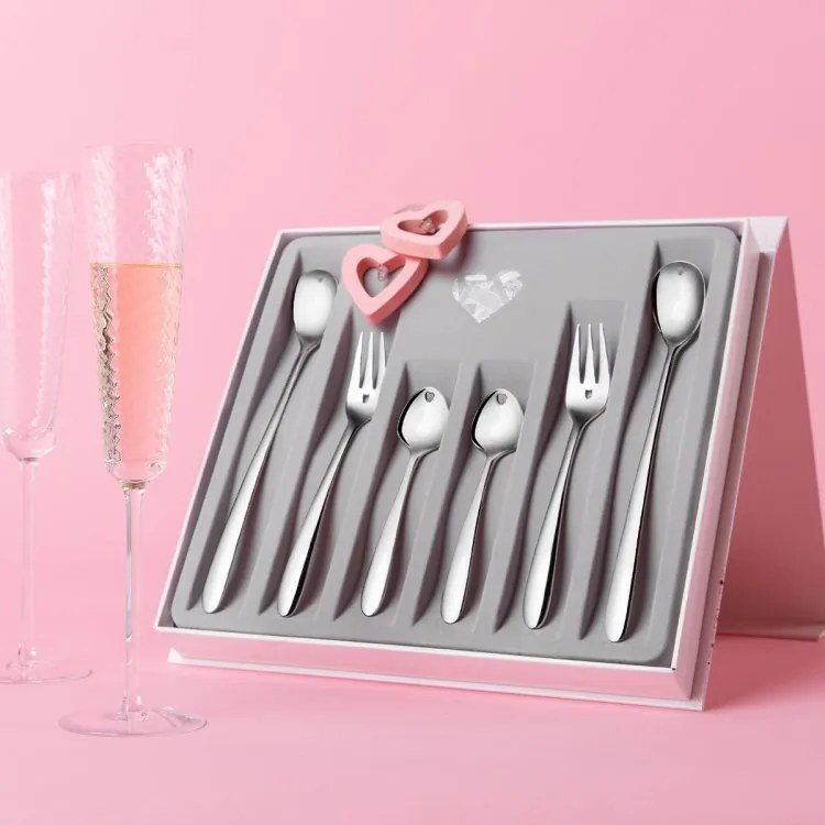 Sola - Darčekový set so srdiečkom 6 ks - Love Cutlery (116603)
