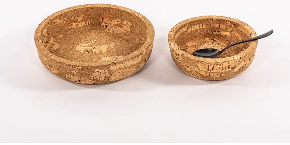 Korková miska v prírodnej farbe 112,5 ml Querco – ZicZac