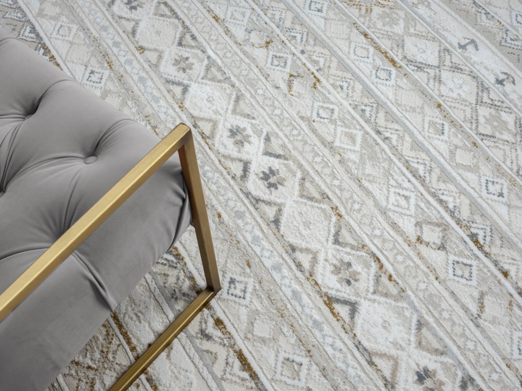 Kusový koberec My Nomady creme, 80x150, béžová, chodba / predsieň, My Flair