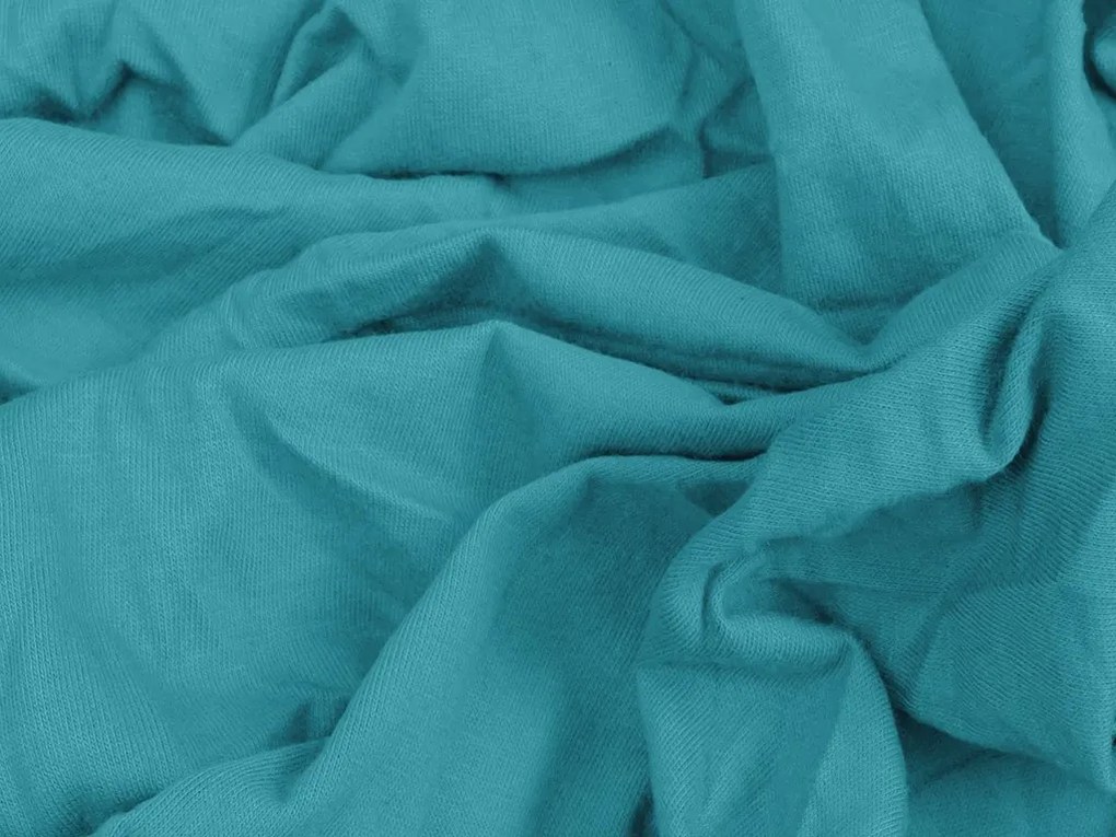 Jersey plachta EXCLUSIVE tyrkysová 180 x 200 cm Gramáž: 190 g/m2