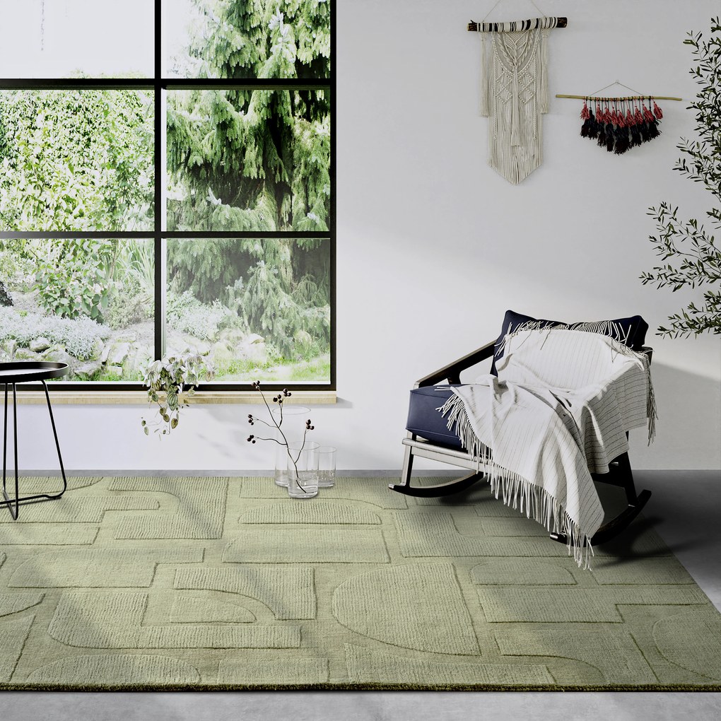 Villeroy & Boch Kusový koberec 106177 Green, 190x280, zelená, obývacia izba