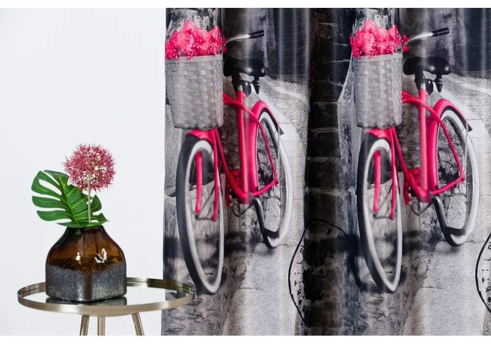 Sivý záves 140x245 cm Mercato – Mendola Fabrics