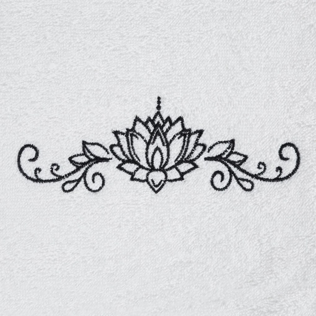 BAVLNENÝ UTERÁK SADA 30X50 CM, 50X90 CM, 70X140 CM BIELA