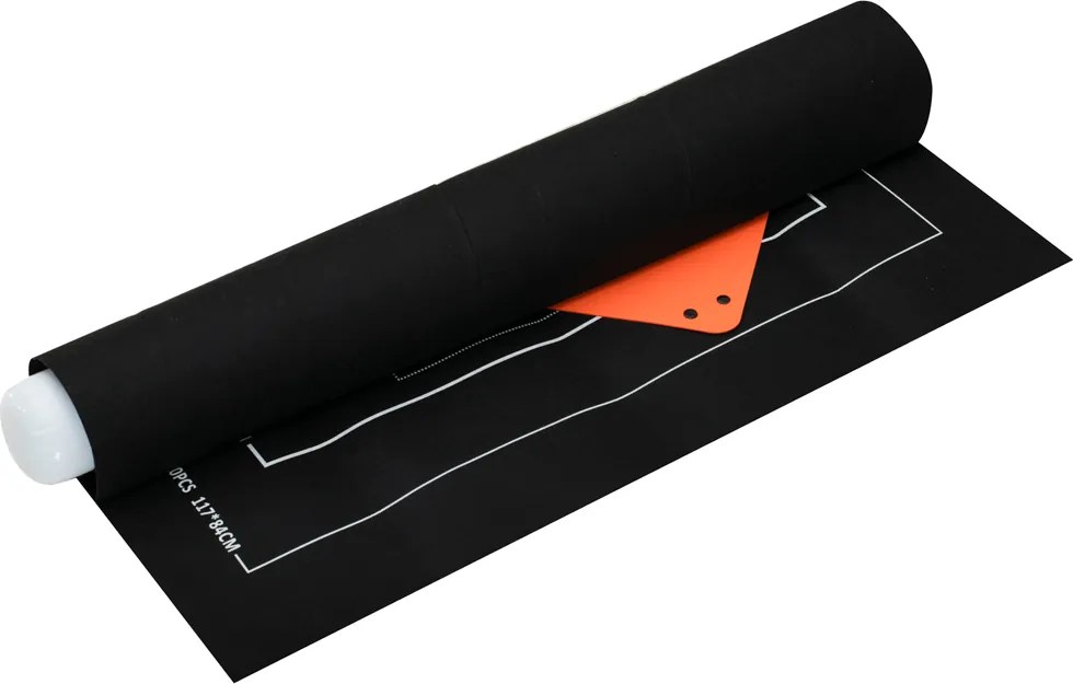 KIK Filcová podložka na puzzle 1500–3000 dielikov 140×100 cm s rúrkou, pumpou a kufríkom