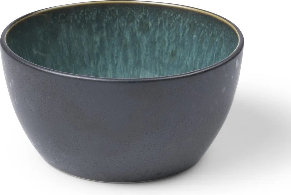 Zelená/čierna kameninová miska Gastro Green/Black – Bitz