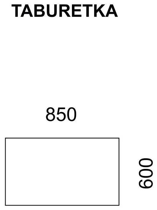 AVA TEMPO TABURETKA Varianta: MASSIMO 404