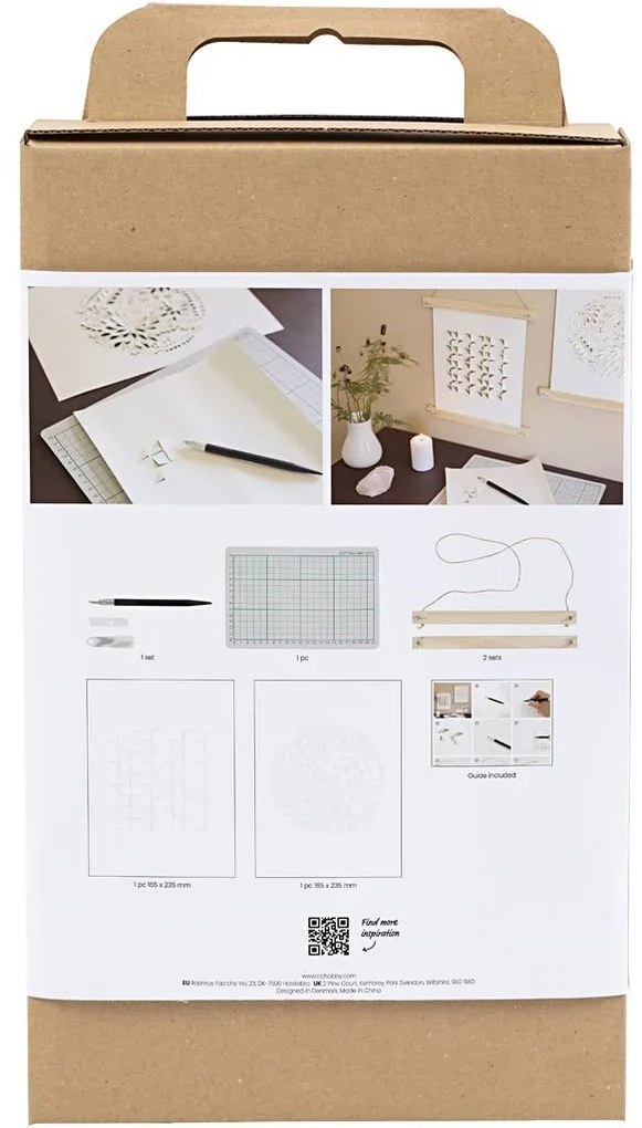 Kreatívna sada Závesné papierové 3D dekorácie