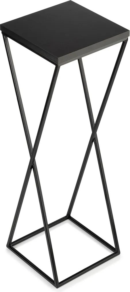 STOJAN NA KVETINÁČ LOFT6 70X24X24 CM ČIERNA