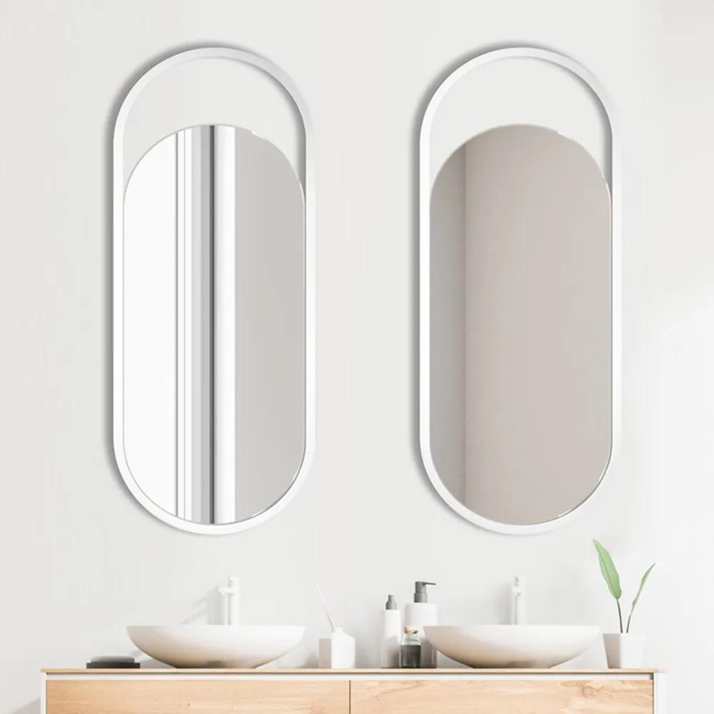 Zrkadlo Meriena White Rozmer zrkadla: 40 x 80 cm