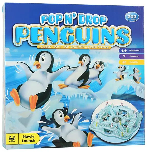 KIK Rodinná hra penguin race ice chinoiserie
